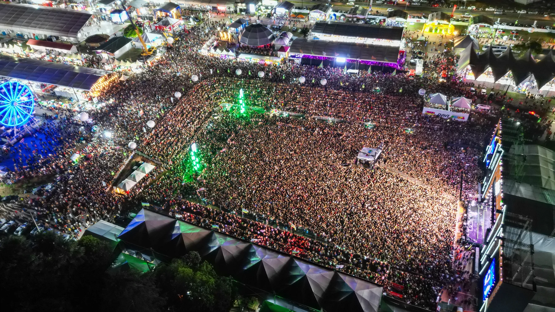 Arena Rio Amazonas lotada durante a Expofeira 2025
